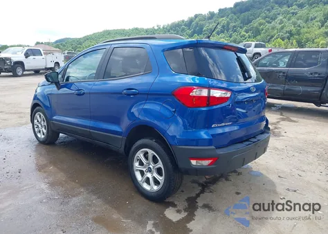 2020 Ford Ecosport Se z USA, uszkodzony, nr VIN MAJ6S3GL0LC392475